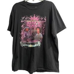 Out Kast Band Cotton Black T-Shirt Size XL Extra Large
